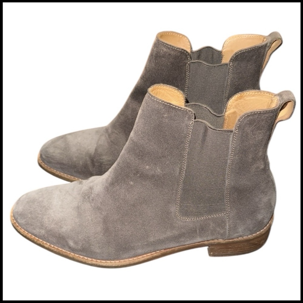 COS Suede Chelsea Boot in Grey size 40